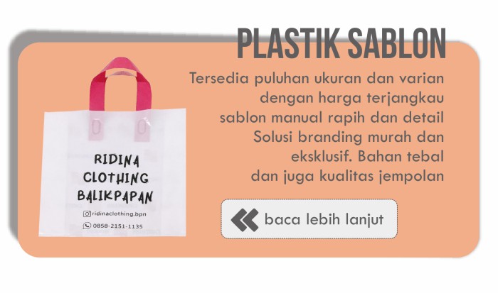 plastik sablon minimal order 100 pcs momo_sticker