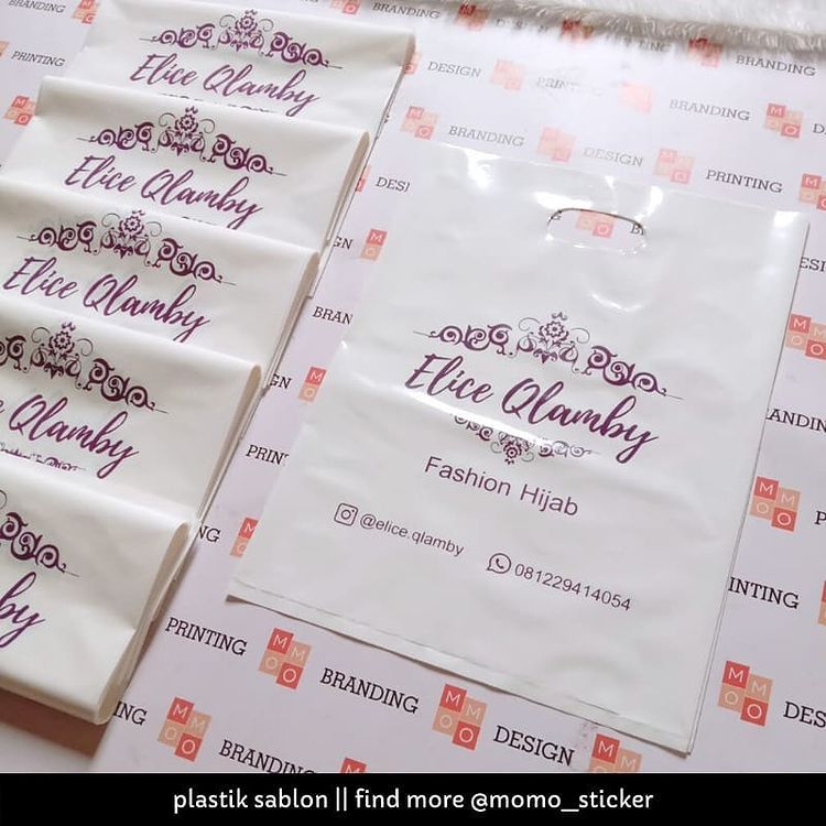 cetak plastik sablon plastik distro murah momo_sticker